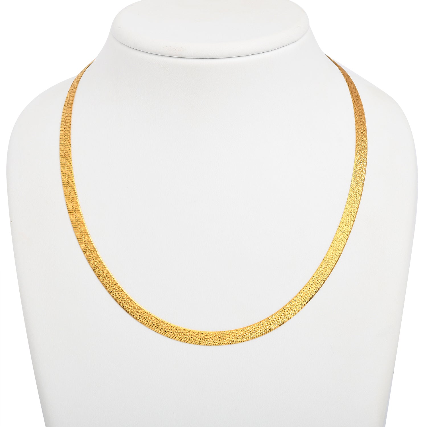 Italienische Omega Halskette, ca. 45 cm, 925 Silber Vergoldet ca. 11,59g