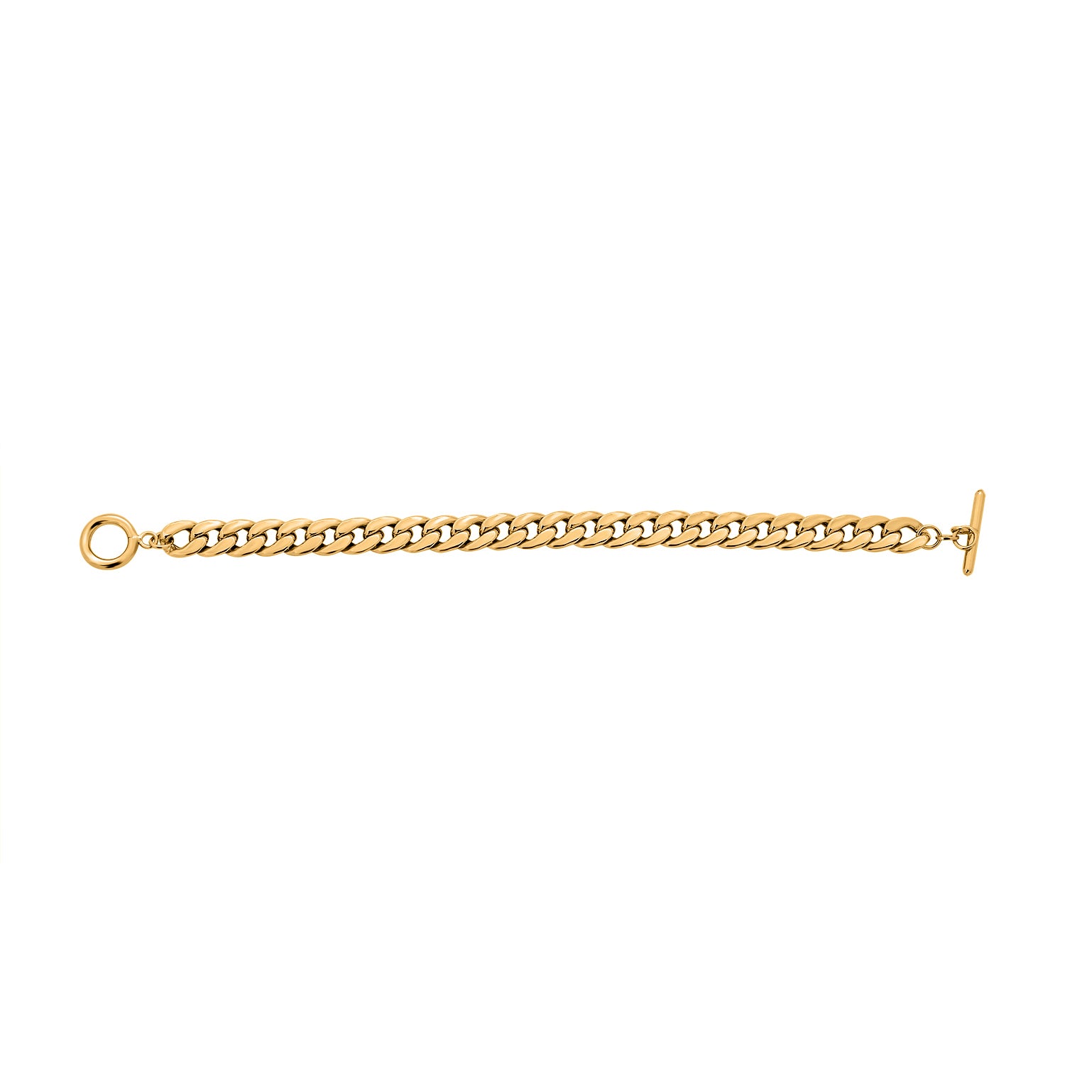 Italienisches Panzer-Armband, ca. 20 cm, 925 Silber vergoldet ca. 11,54g