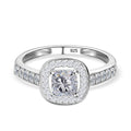 Lustro Stella - Zirkonia Ring, 925 Silber (Größe 16.00) ca. 1,62 ct