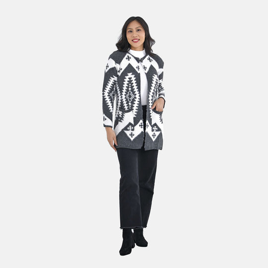 Kuschelweicher, geschmeidiger Cardigan mit Kapuze und zwei Taschen, 110x82 cm, Rot