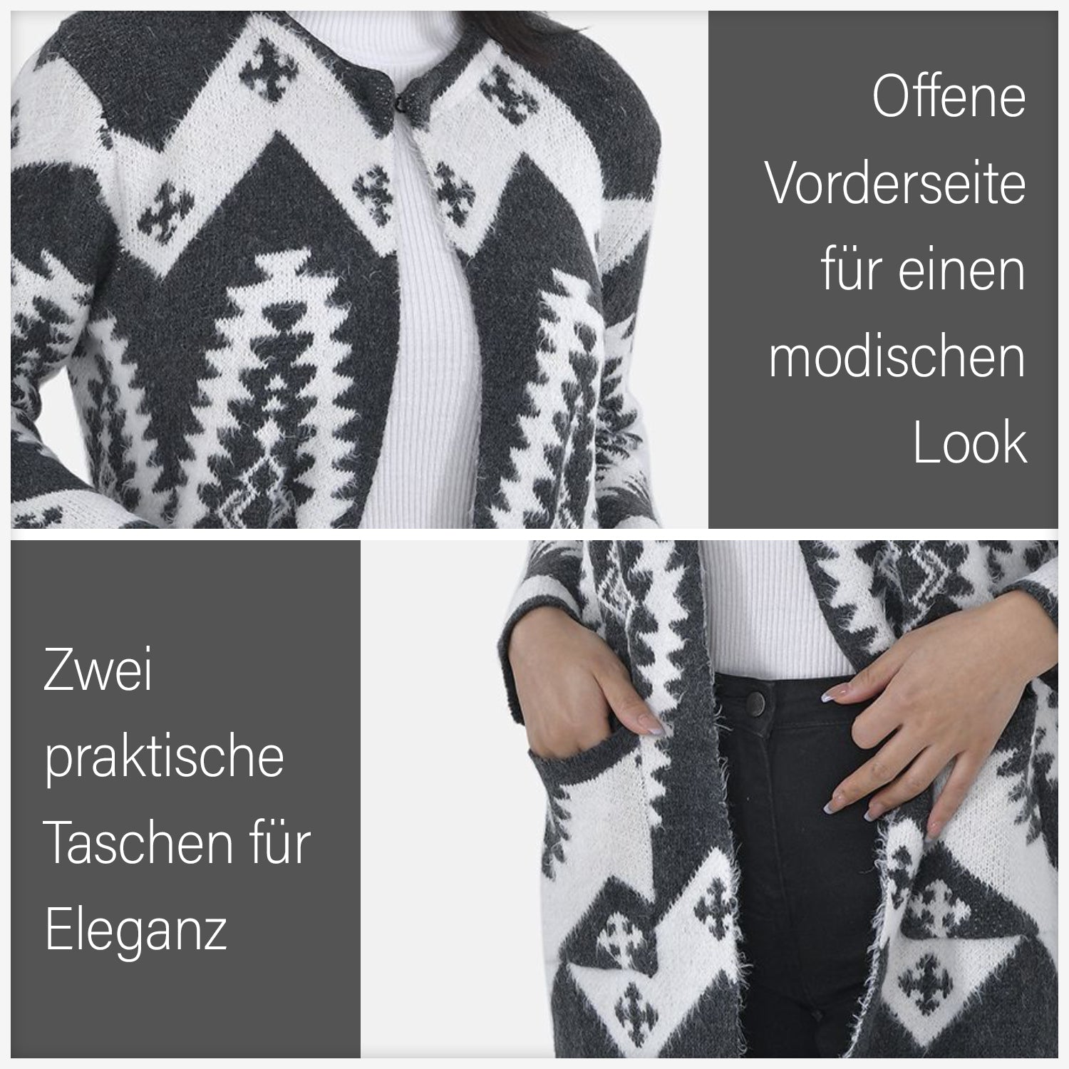 Schwarz und weiß