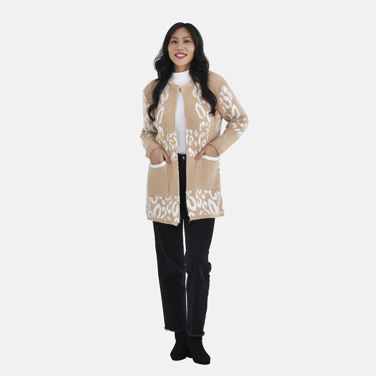 Kuschelweicher, geschmeidiger Cardigan mit Kapuze und zwei Taschen, 110x82 cm, Rot