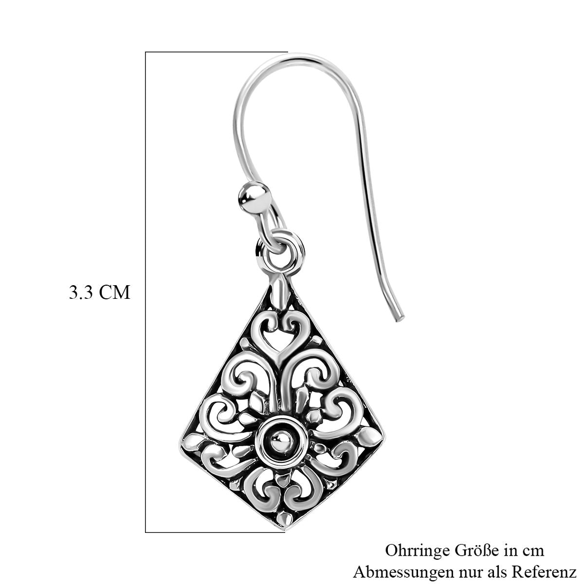 Royal Bali - 925 Silber Ohrringe ca. 2,75g