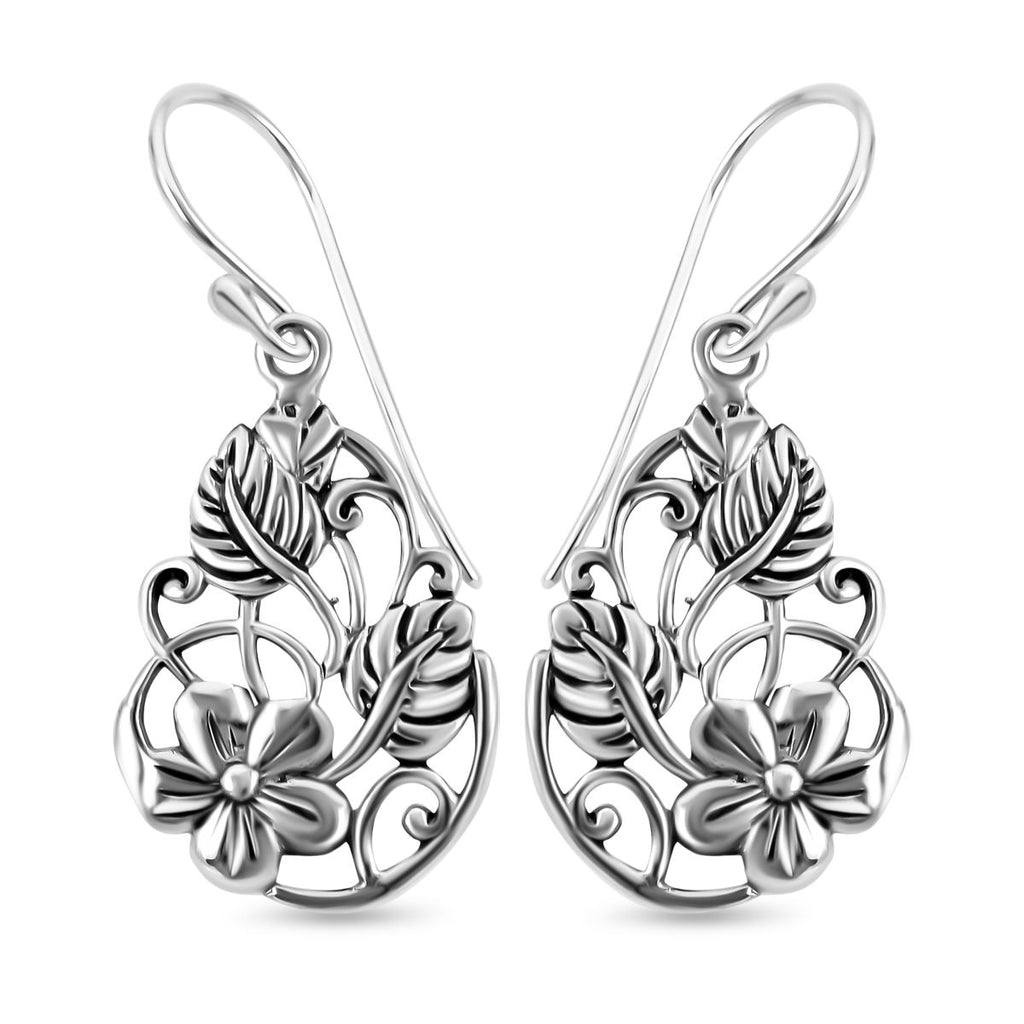 Royal Bali - Ohrringe, 925 Silber