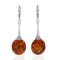 Grüne Aventurin Ohrringe, silberfarben ca. 25.00 ct