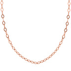 Kette, ca. 60 cm, 925 Silber rosévergoldet