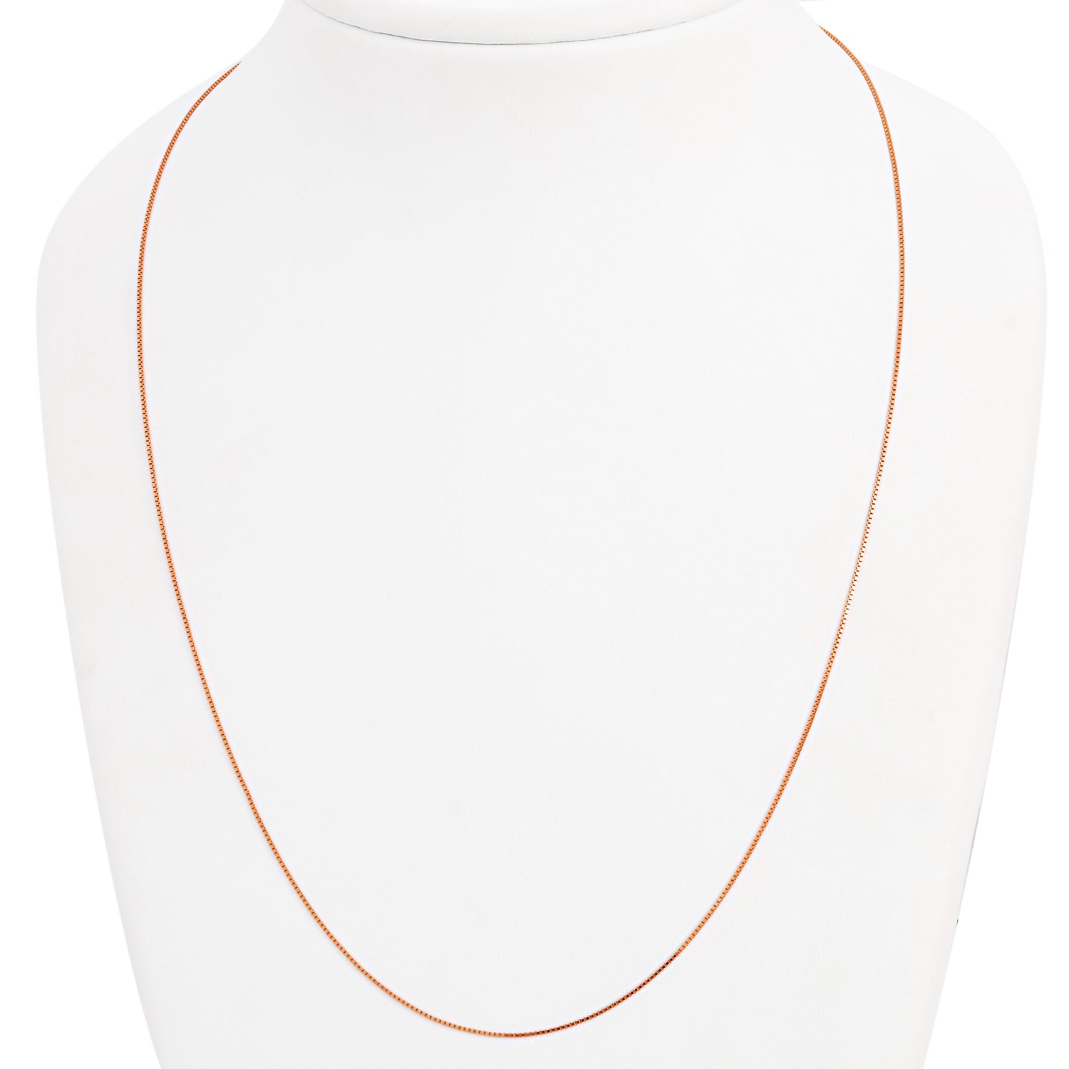 Venezianer-Kette, ca. 60 cm, 925 Silber rosévergoldet