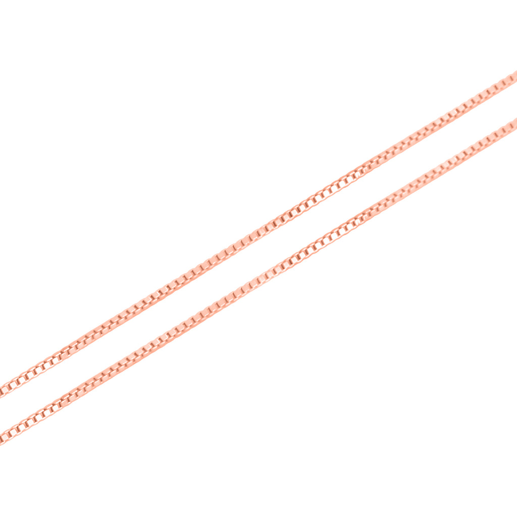 Venezianer-Kette, ca. 60 cm, 925 Silber rosévergoldet