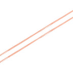 Venezianer-Kette, ca. 60 cm, 925 Silber rosévergoldet