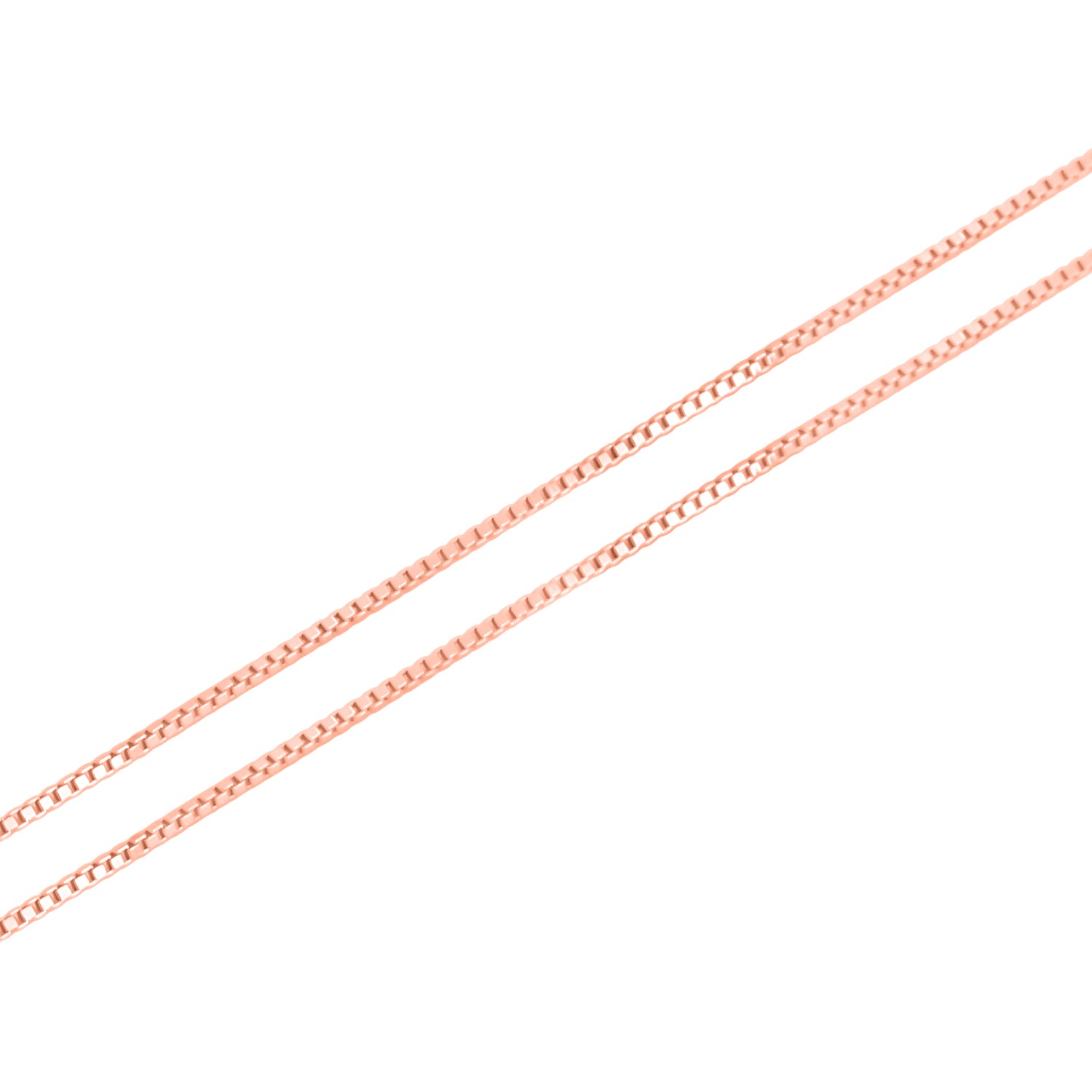 Venezianer-Kette, ca. 60 cm, 925 Silber rosévergoldet