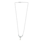 Natürlicher, äthiopischer Welo Opal Halskette ca. 50 cm 925 Silber platiniert ca. 1,13 ct