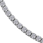Lustro Stella - Weißes Zirkonia Armband, ca. 18 cm, 925 Silber platiniert ca. 1.30 ct