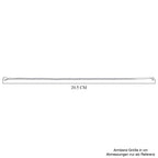 Lustro Stella - Weißes Zirkonia Armband, ca. 18 cm, 925 Silber platiniert ca. 1.30 ct