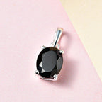 Elite Shungit Anhänger 925 Silber ca. 1.13 ct