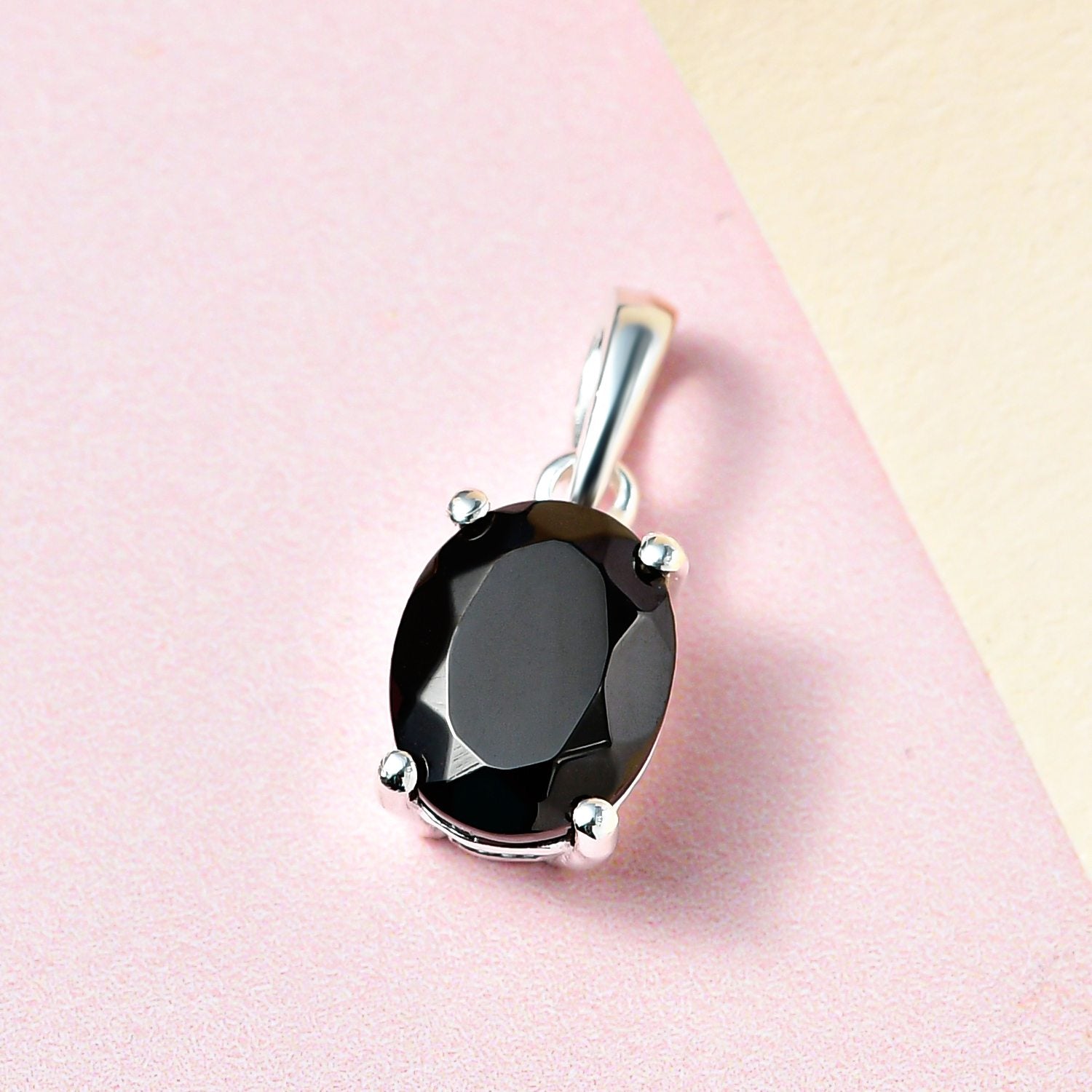 Elite Shungit Anhänger 925 Silber ca. 1.13 ct