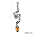 Royal Bali - Citrin Anhänger, 925 Silber ca. 7.00 ct