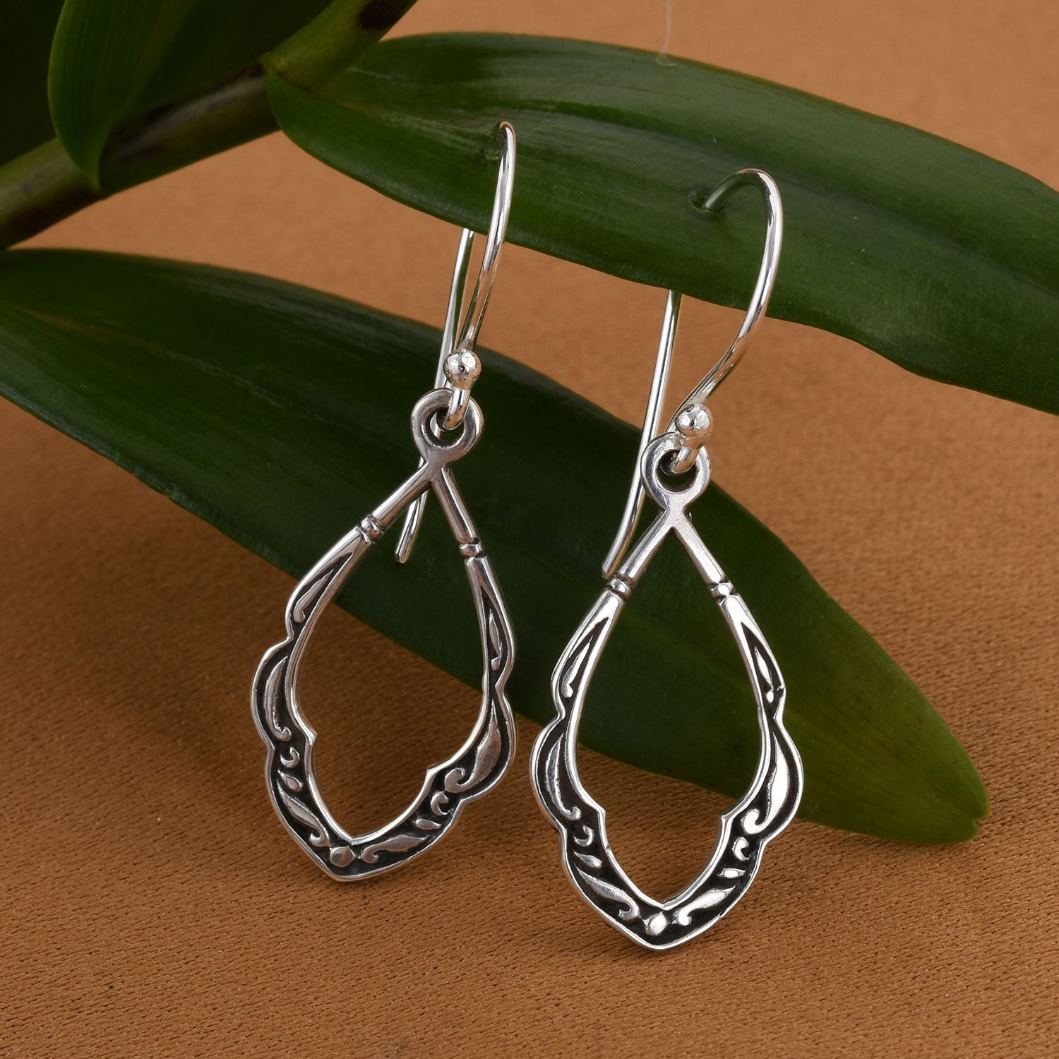 Royal Bali - 925 Silber Ohrringe