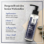 Nutriglow Advanced Organics: Bio-Hautreparatur, Gesichtswaschmittel für strahlendes Aussehen der Haut 100ml