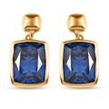 Ceylonfarbene Quarz-Ohrringe - 6,58 ct. 