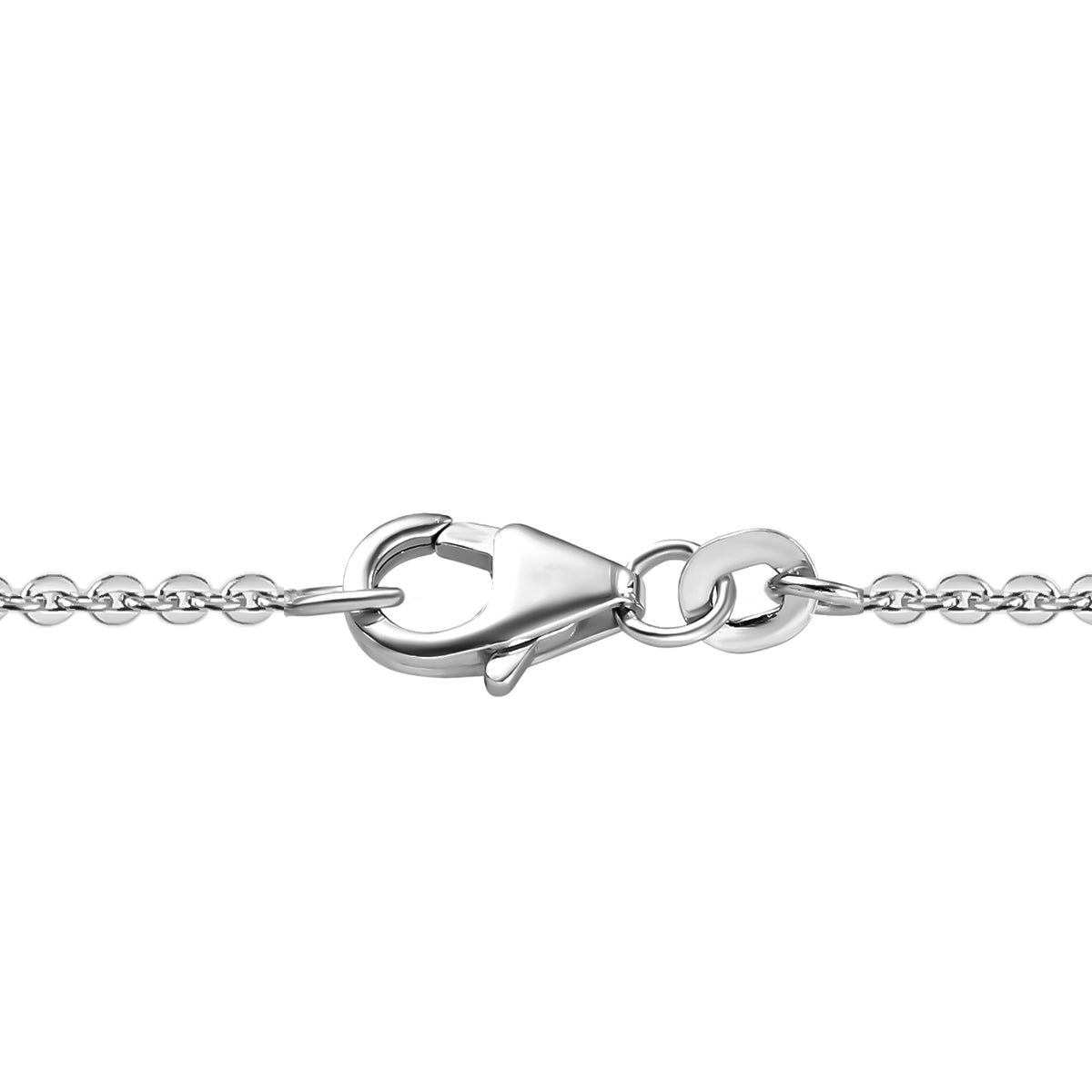 Ceylon farbenes Quarz Collier, ca. 45 cm, 925 Silber platiniert ca. 12.22 ct