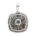 Mehrfarbiger Diamant-Anhänger - 1 ct.