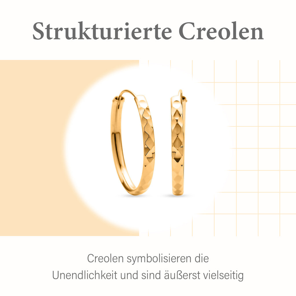 585 Gelb Vergoldet