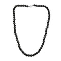 Shungit Halskette, ca. 50 cm, ca. 210.00 ct