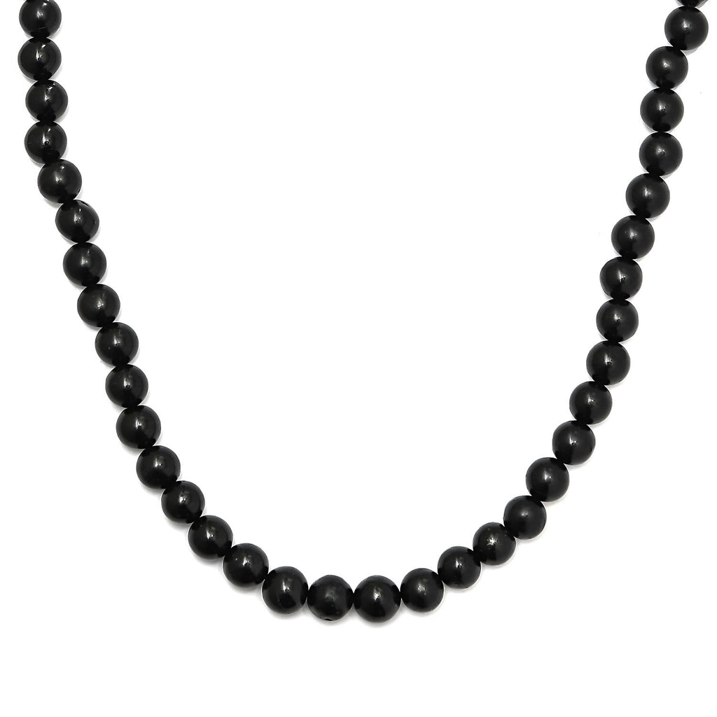 Shungit Halskette, ca. 50 cm, ca. 210.00 ct