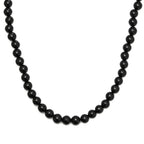 Shungit Halskette, ca. 50 cm, ca. 210.00 ct