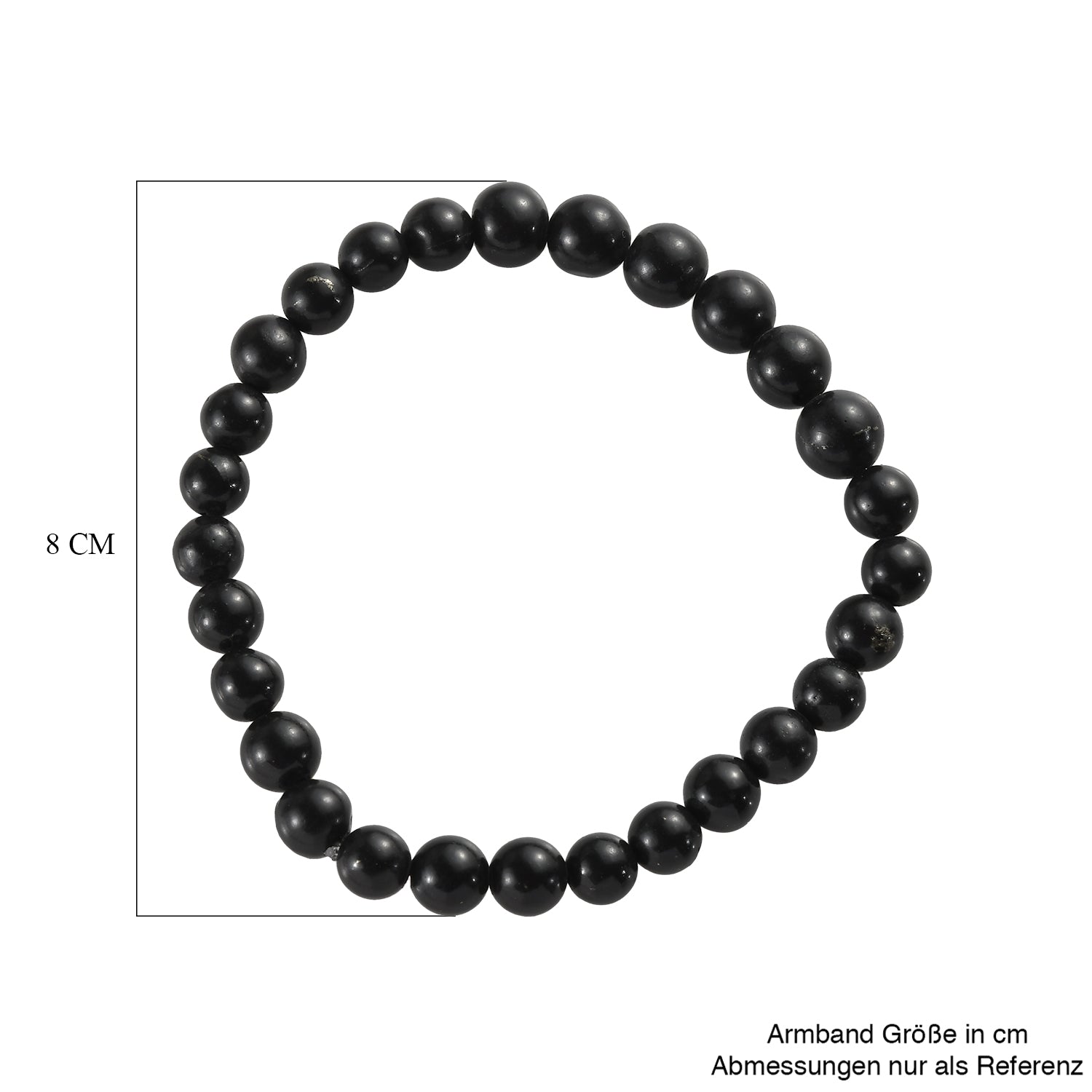 Shungit Armband, 19 cm, ca. 92.20 ct