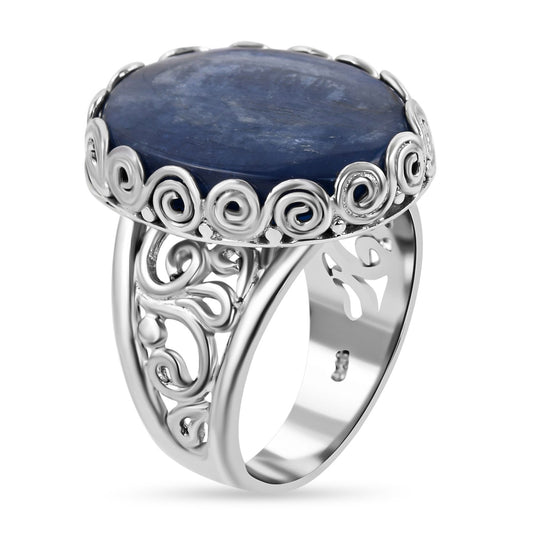 Royal Bali - Kyanit Ring 925 Silber ca. 15.50 ct