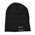 Beanie Mütze mit Bluetooth Kopfhörer, schwarz