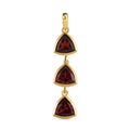 Natürlicher Mosambik Granat-Anhänger - 5,70 ct.