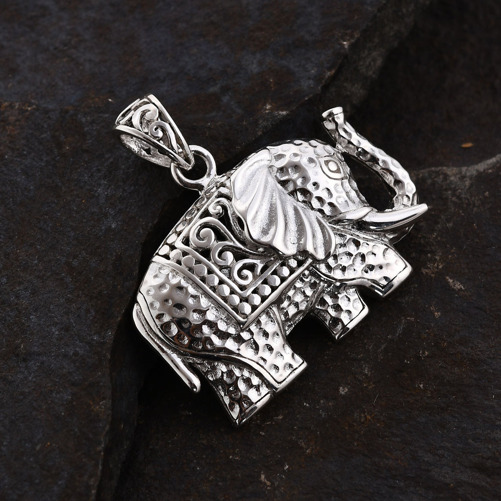 Royal Bali Kollektion - Elefant Anhänger, 925 Silber