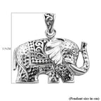 Royal Bali Kollektion - Elefant Anhänger, 925 Silber