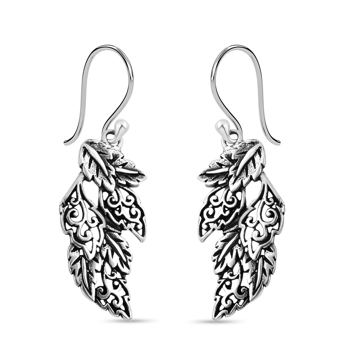 Royal Bali - 925 Silber Ohrringe, ca. 2,80g