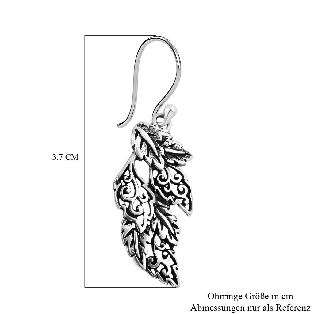 Royal Bali - 925 Silber Ohrringe, ca. 2,80g