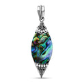 Royal Bali Kollektion - Abalone Muschel Anhänger 925 Silber