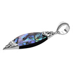 Royal Bali Kollektion - Abalone Muschel Anhänger 925 Silber