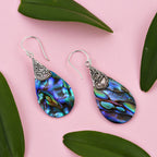 Royal Bali - Abalone Muschel Ohrringe 925 Silber