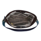 Chaos by Elsie - 100% Patchwork Echtleder Tasche mit RFID schutz, 27x30x13 cm, Patchwork