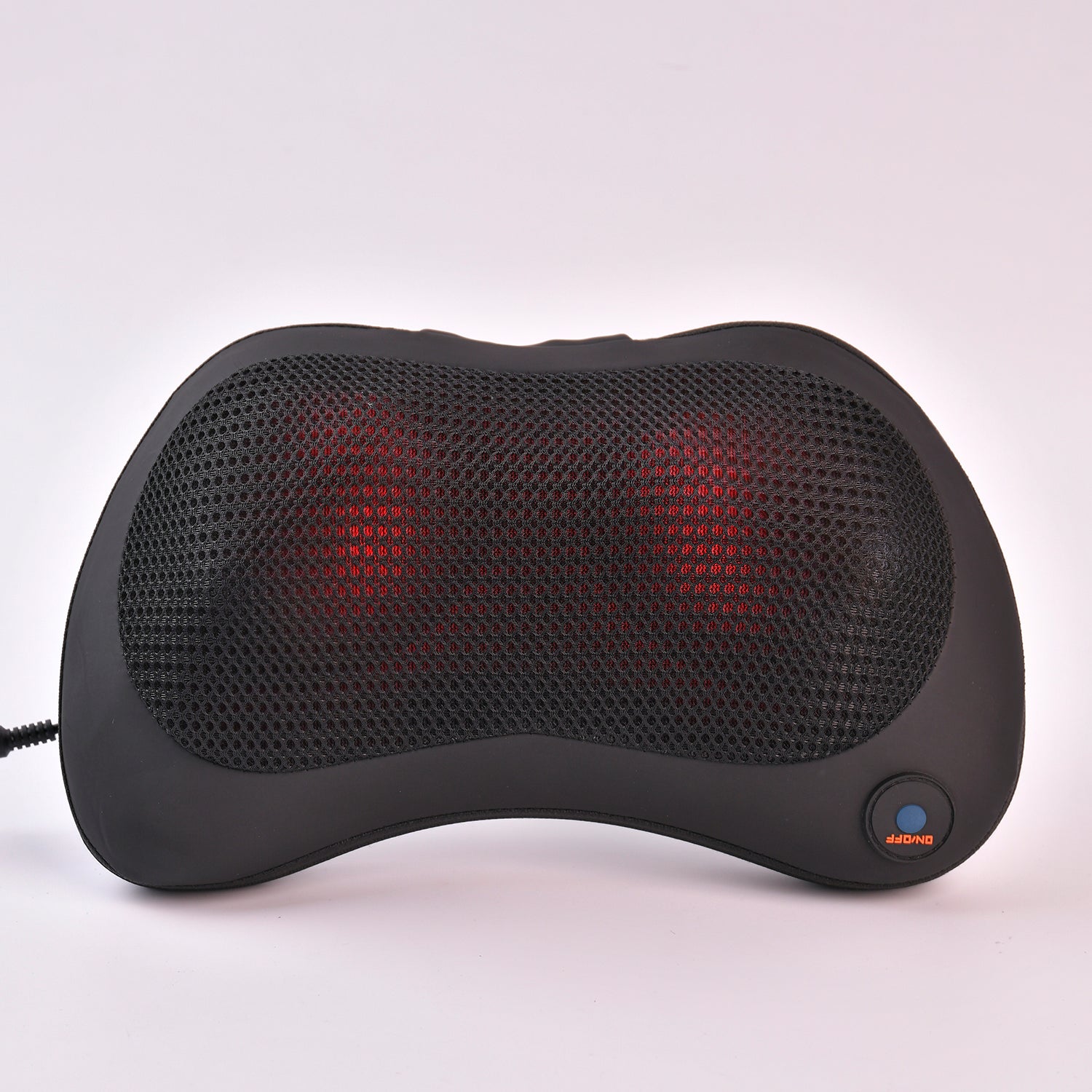 Shiatsu Massagekissen für Nacken und Rücken mit Heizfunktion, Schwarz