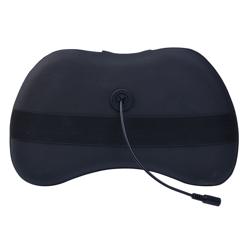 Shiatsu Massagekissen für Nacken und Rücken mit Heizfunktion, Schwarz