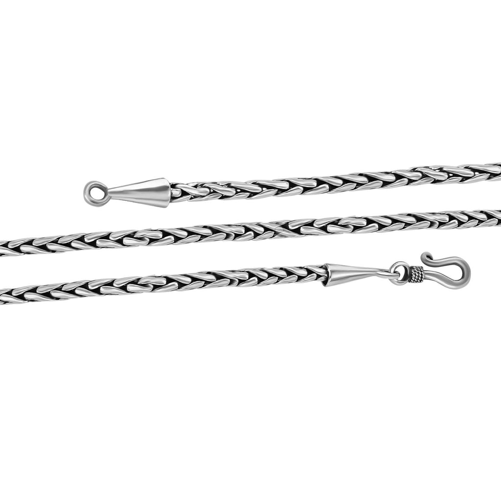 Royal Bali Kollektion - Padian Halskette, ca. 50 cm, 925 Silber ca. 16,29g
