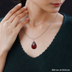 Royal Bali Kollektion - Koralle Anhänger 925 Silber