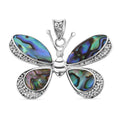 Royal Bali Kollektion - Abalone Muschel Schmetterling-Anhänger