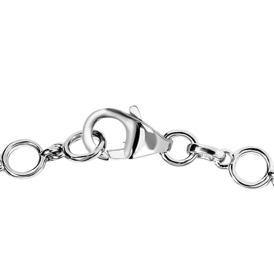 Moissanit Armband, 19cm, 925 Silber Gelbgold Vermeil - 1,14 ct.