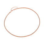 Spigakette, ca. 50 cm, Edelstahl IP Rosa Plattierung ca. 9,00g
