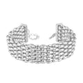 Reiner Edelstahl Armband ca. 19 cm + 3.5 cm Extender, ca. 20,50g