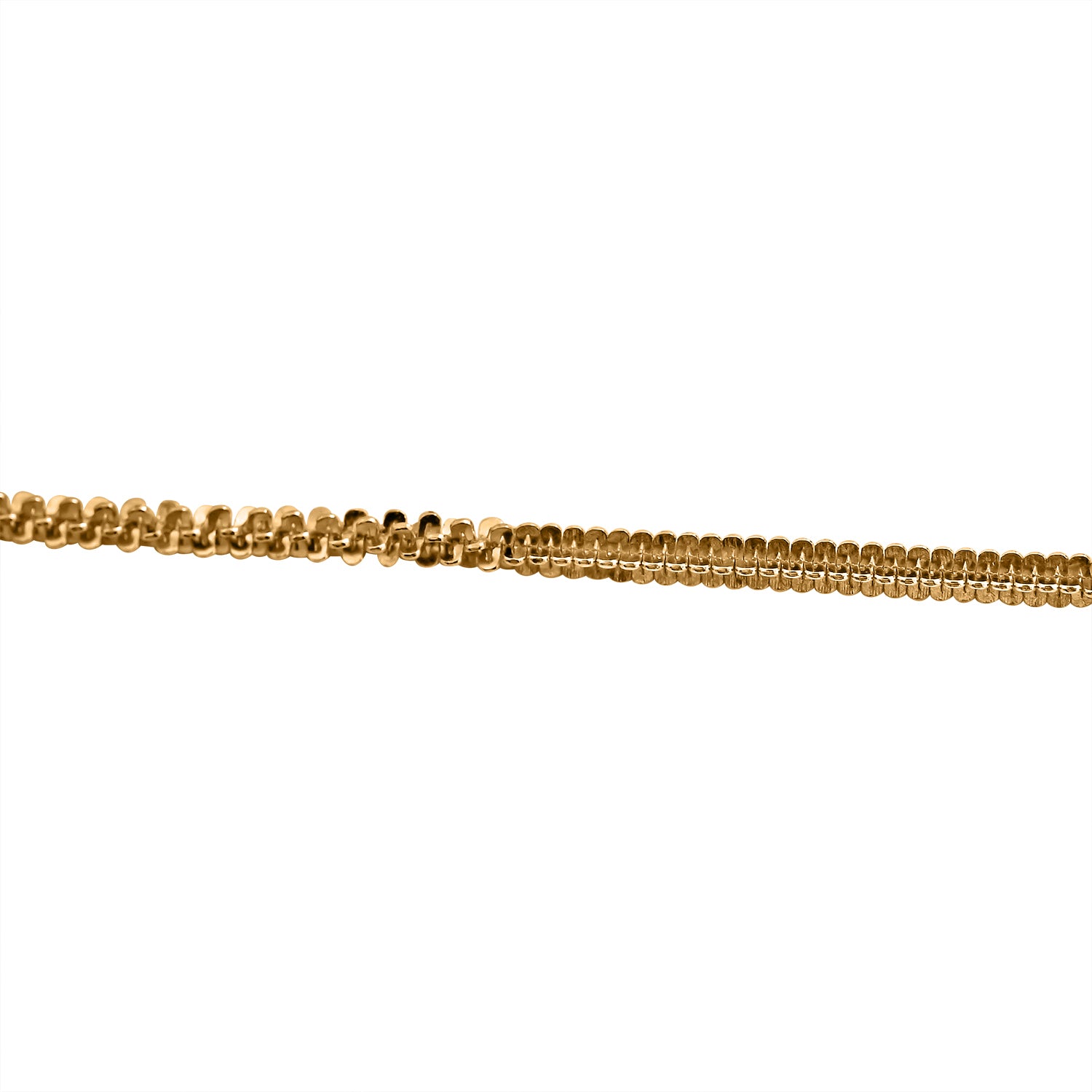 Alternatives Margarita-Armband, ca. 19 cm, 925 Silber vergoldet